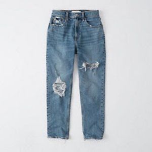 Abercrombie High Rise Mom Jeans